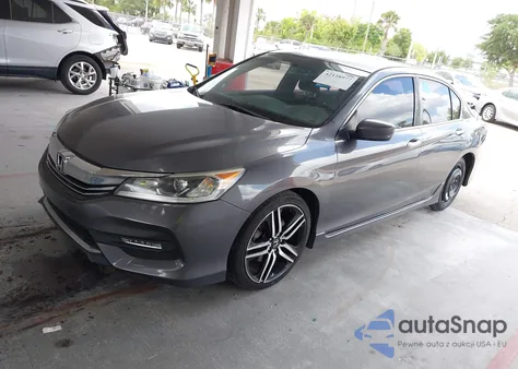 2016 Honda Accord Sport from USA, damaged, VIN 1HGCR2F59GA093334